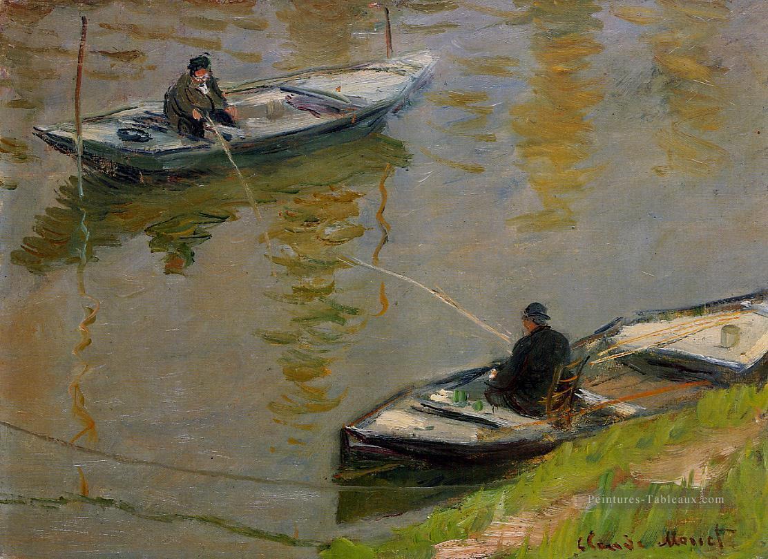 Deux pêcheurs Claude Monet Peintures à l'huile